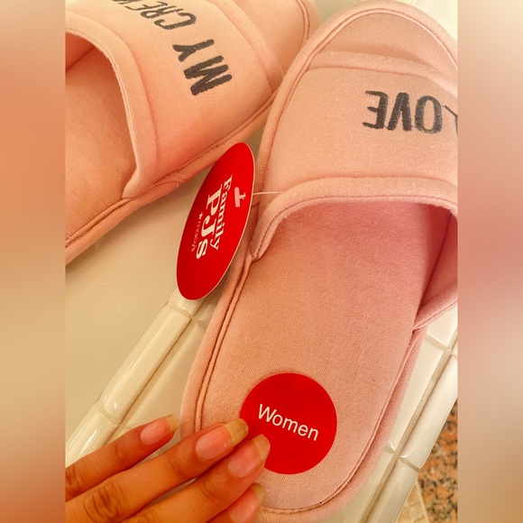 Matching Women's I Love My Crew Slide Slip Ons - Picture 2 of 3